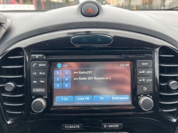 Nissan Juke I SUV Facelifting DIG-T 115KM 2015 Nissan Juke KLIMATYZACJA NAWIGACJA KAMERA SKORY TEMPOMAT EL.SZYBY SERWISOW, zdjęcie 13