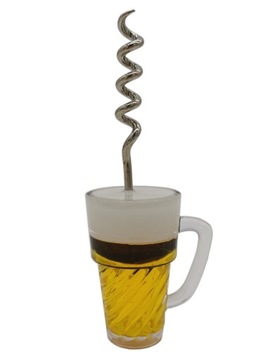 Magnes na lodówkę, korkociąg, magnesy