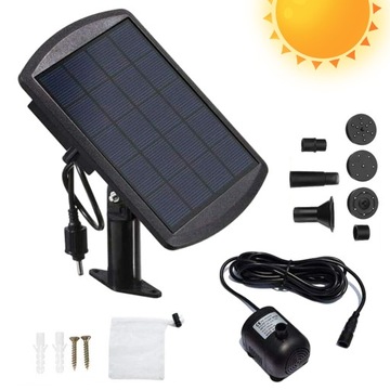 СОЛНЕЧНЫЙ ВОДЯНОЙ НАСОС ВОДЯНОЙ НАСОС ДЛЯ ОТКРЫТОГО БАССЕЙНА ДЛЯ ПРУДА ФОНТАН