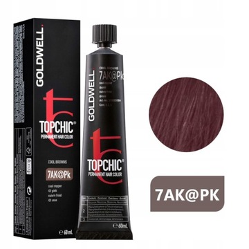 Goldwell Topchic Farba 60ml kolor 7AK@Pk
