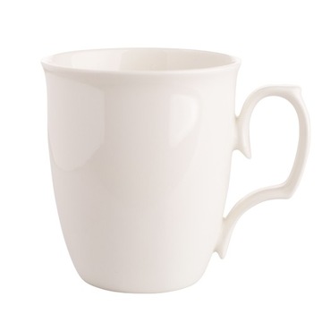 Kubek do kawy porcelanowy MariaPaula Ecru 360 ml