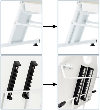 Косметическое кресло с ящиком для мусора белая кровать татуировка татуировки
