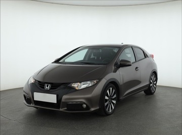 Honda Civic IX Hatchback 5d 1.4 i-VTEC 100KM 2014 Honda Civic 1.4 i-VTEC, Salon Polska, Serwis ASO, zdjęcie 1