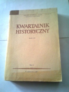 KWARTALNIK HISTORYCZNY