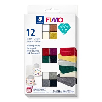 Zestaw Staedtler Fimo Masa Modelarska 12 x 25g