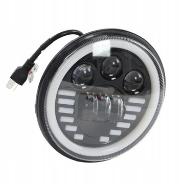 7-calowy motocyklowy reflektor LED Angel Eye High