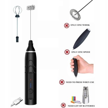 Электрический вспениватель молока, мешалка для КОФЕ