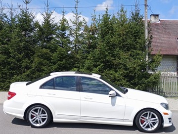 Mercedes Klasa C W205 2013 Automat Biała Perła Skóra Kamera Pakiet AMG Lift, zdjęcie 5