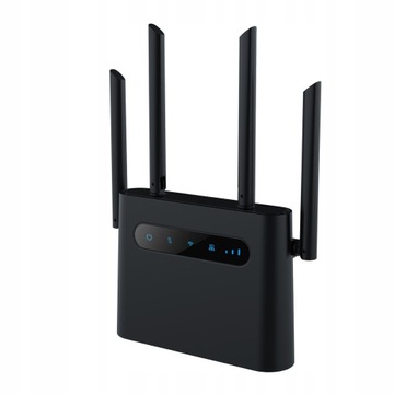 Маршрутизатор 4G, 4 антенны и точка доступа для слота для SIM-карты