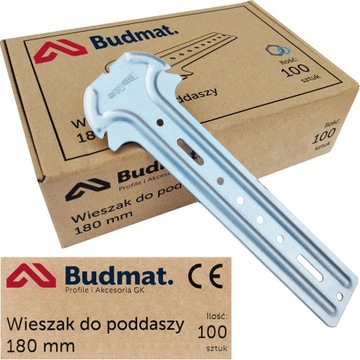 WIESZAK DO PODDASZY KOTWOWY 180mm 0,8mm 100sztUK