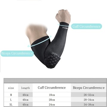 Компрессионный локтевой рукав EULANT, размер L