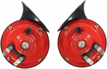 Klakson samochodowy, 2 szt. wodoodporny 12 V uniw