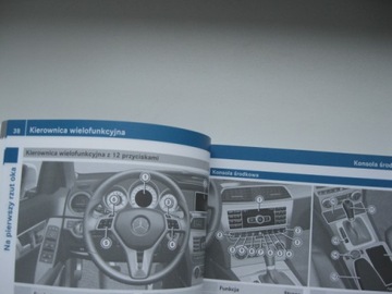 Mercedes W204 C Klasa 11-14 instrukcja obsługi PL