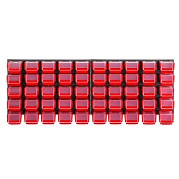 ИНСТРУМЕНТАЛЬНАЯ ДОСКА СТЕНА ДЛЯ МАСТЕРСКОЙ 116x39см 50 ПОДДОНЕЙ ДЛЯ МАСТЕРСКОЙ