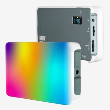 Lampa LED Newell Rangha RGB 2500K–9900K 1500 Lux + Dyfuzor zmiękczający
