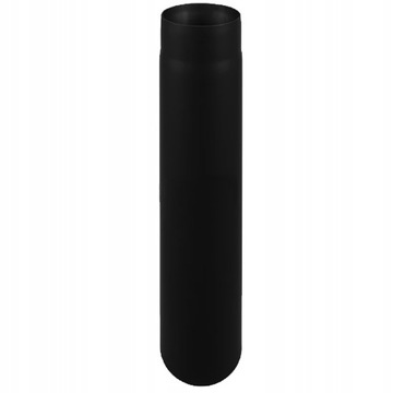 RURA SPALINOWA DYMOWA FI 130 MM DŁUGOŚĆ 1 METR CZARNA DARCO