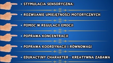 Сенсорные диски Путь Монтессори, баланс, координация движений