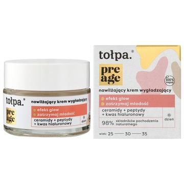 TOŁPA Pre Age Nawilżający Krem wygładzający na dzień 50 ml