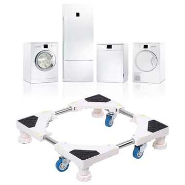 4 ножки с 4 универсальными роликами Основание стиральной машины Держатель подставки для KO
