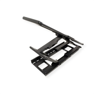 Гибкое настенное крепление для телевизора, поворот от 60 до 120 дюймов, вес до 120 кг, черный