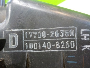 LEXUS IS II 2.2 D 06R POUZDRO FILTRU VZDUCHU 17700-26350