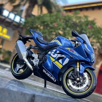 1/12 Kawasaki Ninja H2R Racing Cross-country Motorcycle Model Simulation