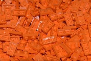 Lego plate płytka pomarańczowa 3023 20szt