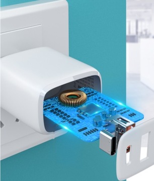 СЕТЕВОЕ ЗАРЯДНОЕ УСТРОЙСТВО CUBE 20 Вт USB-C USB для iPhone Быстрая зарядка