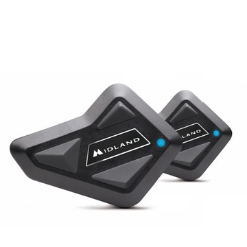 Bluetooth-интерком 2 шлема Midland BT mini 200M + фирменная сумка для покупок