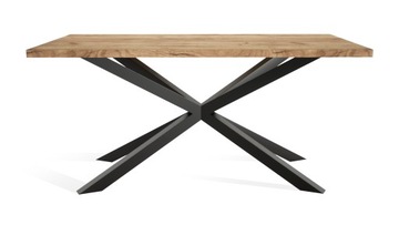 Stół rozkładany do jadalni 140/240 x 100 cm kuchenny do salonu LOFT Pająk