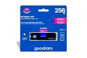 Goodram PX500 M2 PCIe NVMe 512 ГБ M.2 PCI Express 3
