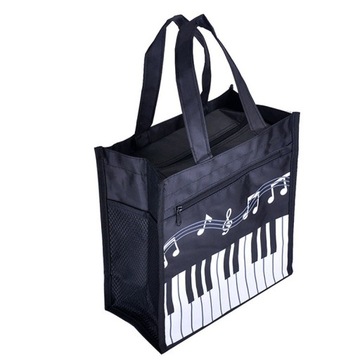 TOREBKI BOOKBAG MUZYCZNA TOTE NA RAMIE