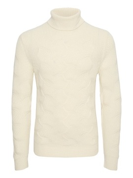 Matinique Sweter 30206853 Écru Regular Fit