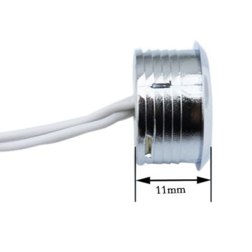 КОНТРОЛЛЕР СЕНСОРНОГО ВЫКЛЮЧАТЕЛЯ КОНТРОЛЛЕР СВЕТОДИОДОВ + ДИММЕР 12В 24В 6А - ЧЕРНЫЙ