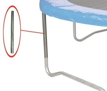 PRZEDŁUŻENIE NOGI TRAMPOLINY SŁUPEK 33cm