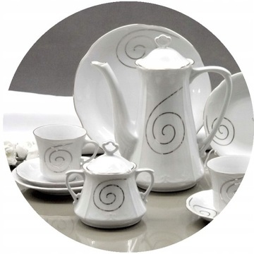 694 BULIONÓWKA 400 ml SPODEK 16 cm KAMELIA CHODZIEŻ MALCER PORCELANA 12/24