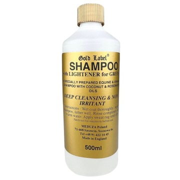 SHAMPOO FOR GREYS GOLD LABEL 500 ML
