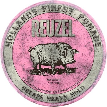 Pomada do włosów Reuzel Pink Heavy Hold - 113 g