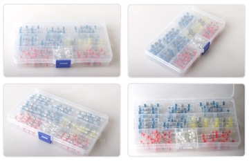 НАБОР ИЗ 150 ШТ. БЫСТРОРАЗЪЕМНЫХ СОЕДИНЕНИЙ С ТЕРМОУСАДКОЙ