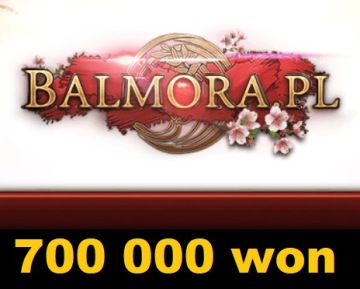 Balmora 700000 Won 700kw wonów serwer Balmora.pl