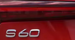 LOGO NÁLEPKA ZNAK ZADNÍ OE VOLVO S60 30634776