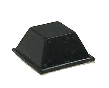 Nóżka gumowa do obudowy - przyklejana - 12.5mm - 4