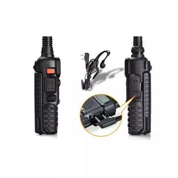 Радиостанция Baofeng UV-5R HT для сканера PKP PSP добровольной пожарной охраны