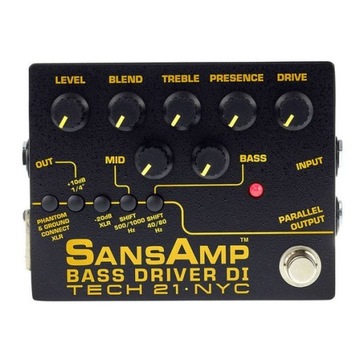 Tech 21 SansAmp Bass Driver DI V2 басовый предусилитель