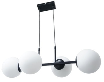 Lampa sufitowa NP4P-e14-k51cz do LED szklany klosz