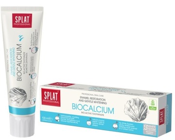 SPLAT Professional Wybielająca Pasta do Zębów BIOCALCIUM bez Fluoru 100ml