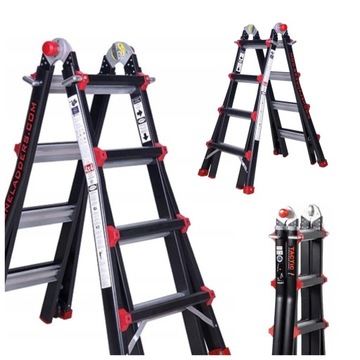 Drabina teleskopowa Big One ladders 4x4 szczeble