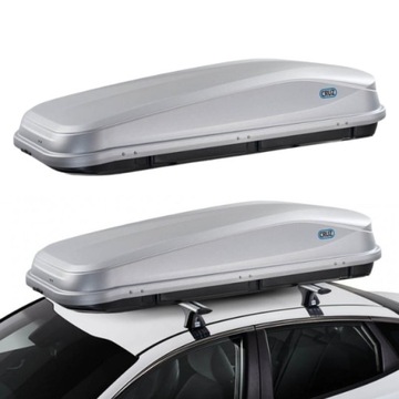 BOX STŘEŠNÍ CRUZ EASY 480GM STŘÍBRNY