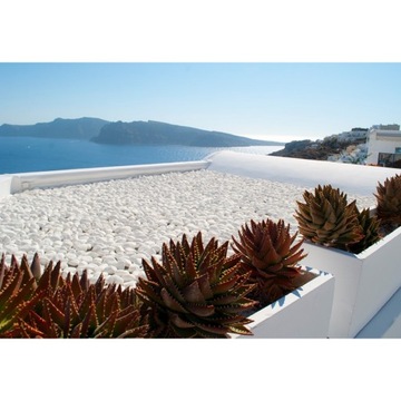 THASSOS Biały Grecki Otoczak Ogrodowy 6-10cm 25KG