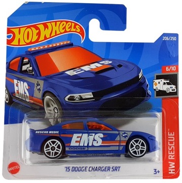 HOT WHEELS MODEL '15 DODGE CHARGER SRT HW RESCUE 6/10 HCW24